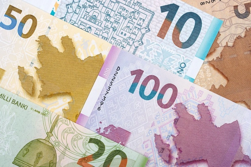 Azərbaycanda manatla geniş pul kütləsi 26 % artıb