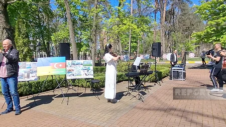 Ukraynanın İrpen şəhərində ölkədə ilk dəfə olaraq Azərbaycan mədəniyyəti günü keçirilib