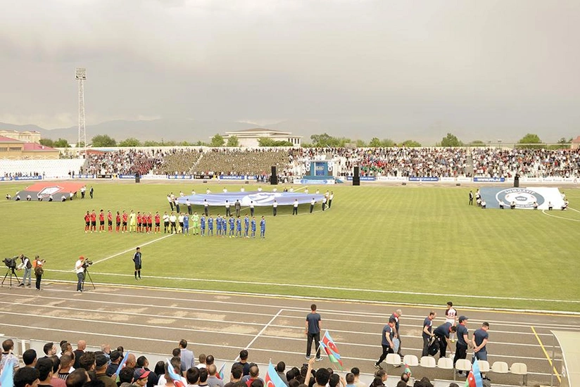 Naxçıvan stadionu təmirə bağlanıldı