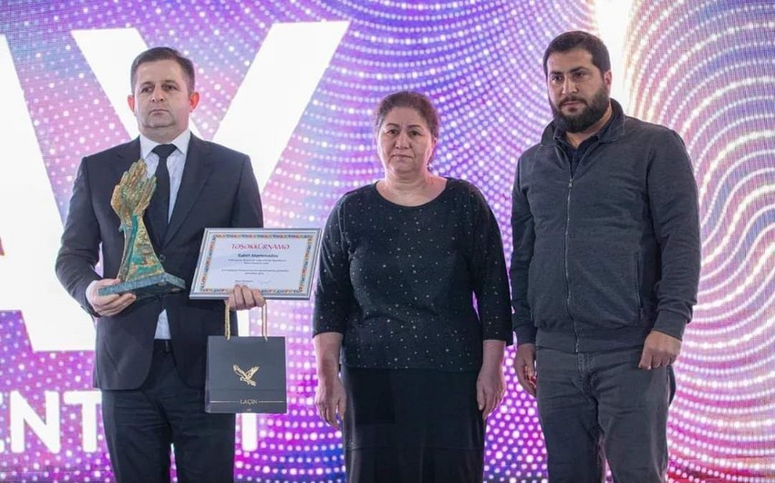 Laçında quruculuq işlərində xidmətləri olan qurumlar mükafatlandırılıblar