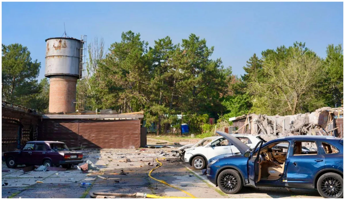 Russian air strike on Ukraine's Zaporizhzhia district: 2 dead, 12 wounded