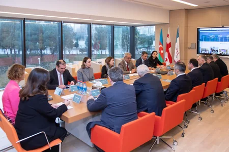 Gürcüstanın təhsil, elm və gənclər naziri ilə ADA Universitetində görüş keçirilib