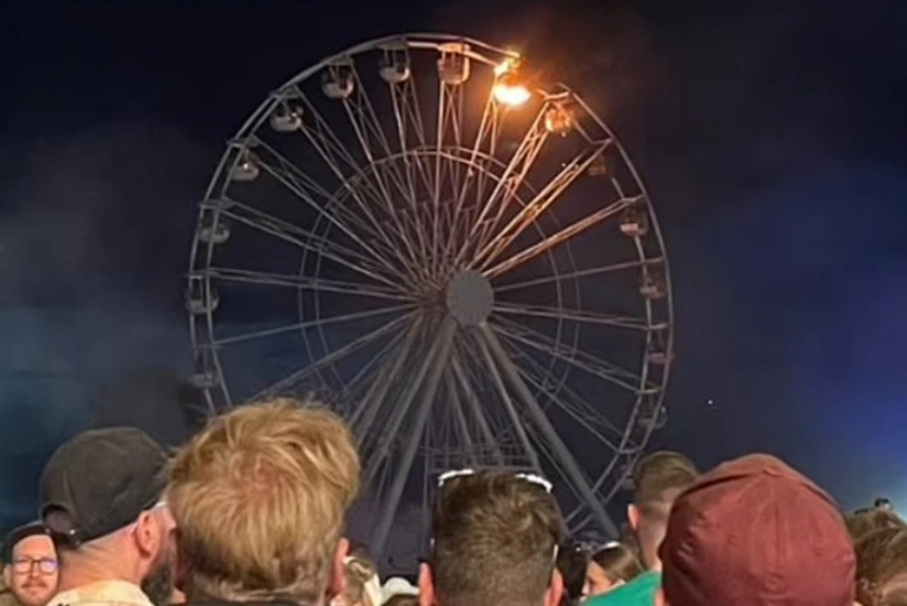 Almaniyada festivalda yanğın nəticəsində 30 nəfər xəsarət alıb