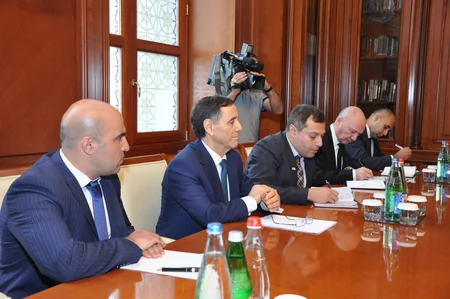 Novruz Məmmədov Yaponiyanın xarici işlər nazirinin müavini ilə görüşüb