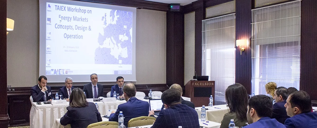 Enerji bazarının konsepsiyası, dizaynı və idarə edilməsi ilə bağlı seminar keçirilir