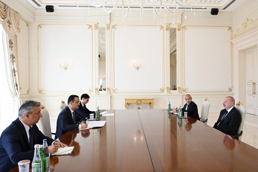 President Ilham Aliyev receives Minister of Investment, Industry and Trade of Uzbekistan