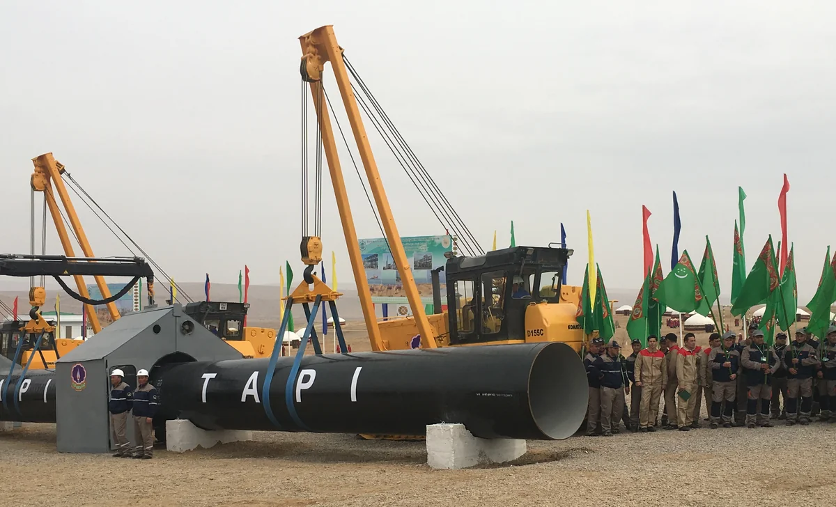 Туркменистан и Пакистан обсудили строительство газопровода ТАПИ