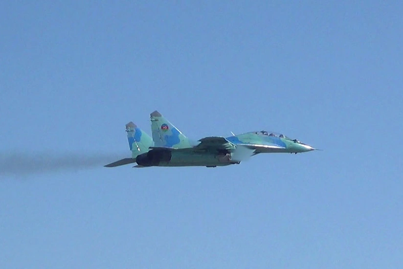 Azerbaijan Air Force carries out practical flights