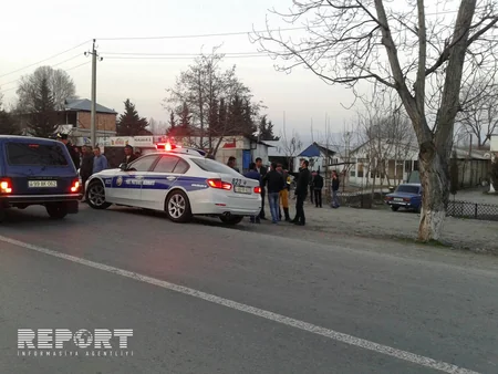 Zaqatalada yol qəzası baş verib, xəsarət alan var - FOTO