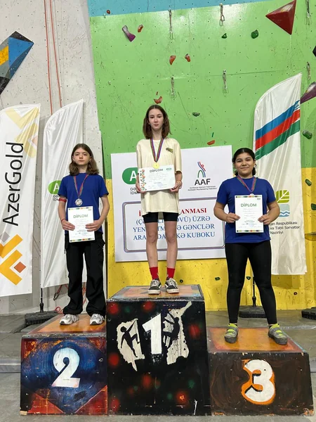 Yeniyetmə və gənclər arasında idman dırmanması üzrə Azərbaycan Kuboku başa çatıb