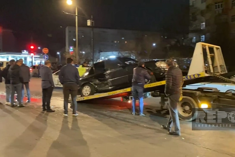 Sumqayıtda yol-nəqliyyat hadisəsi baş verib, xəsarət alanlar var