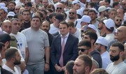 İrəvanda Samvel Karapetyana dəstək aksiyası başlayıb