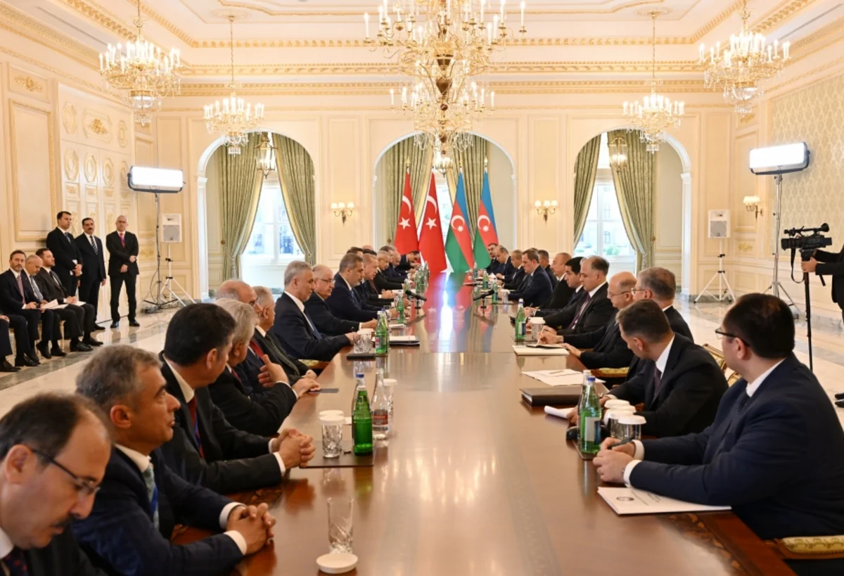 İlham Əliyevin Rəcəb Tayyib Ərdoğanla geniş tərkibdə görüşü keçirilib - YENİLƏNİB-2