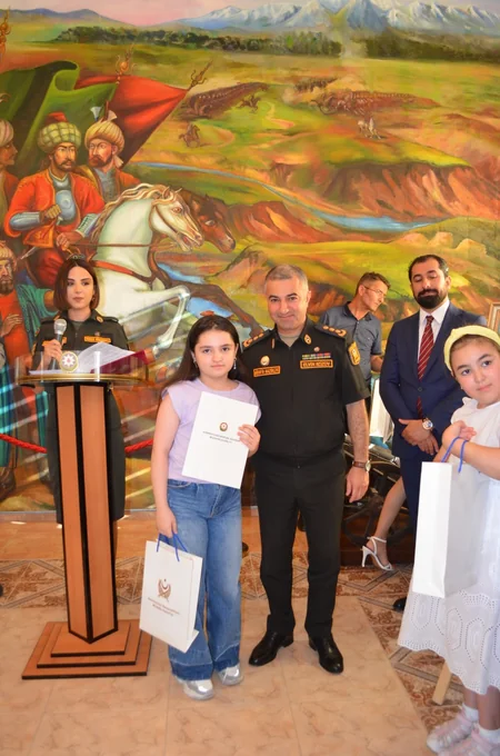 “Rəngli perimetr” uşaq rəsm müsabiqəsinə yekun vurulub