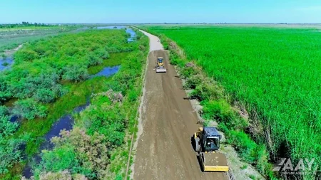 İmişlidə 44 km ümumi uzunluğa malik yollar yenidən qurulur