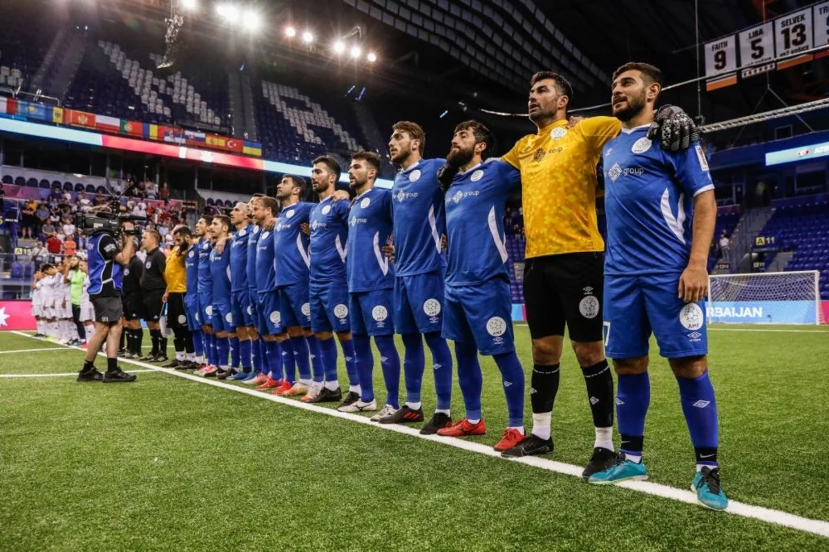 Azərbaycanın minifutbol millisi dünya çempionatını medalsız başa vurub