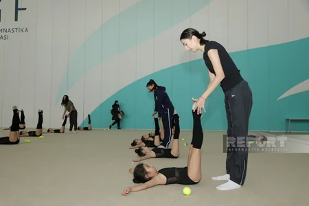 Naxçıvan və Zirə bədii gimnastları MGA-da təlim-məşq toplanışında iştirak edirlər