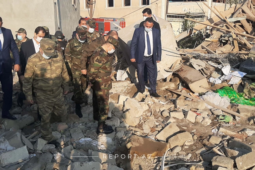 Nazir: Gəncədə xilasetmə işləri yekunlaşmaq üzrədir