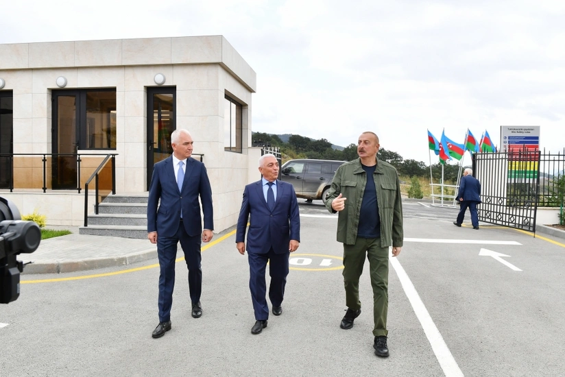 В Лачынском районе сданы в эксплуатацию малые гидроэлектростанции Мишни и Алхаслы