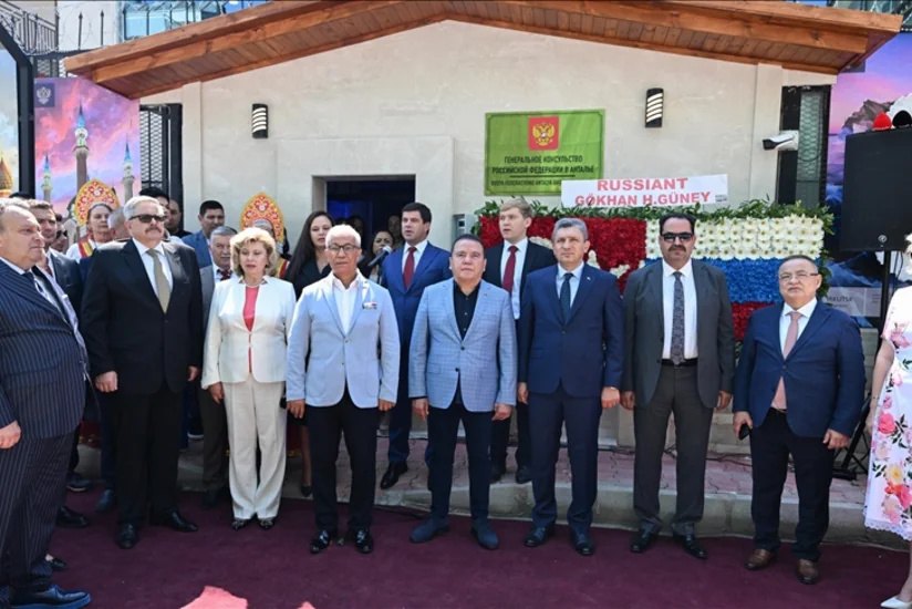 Antalyada Rusiya konsulluğunun yeni binası açılıb