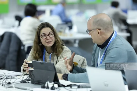 Photos from COP29 Day 8 in Baku