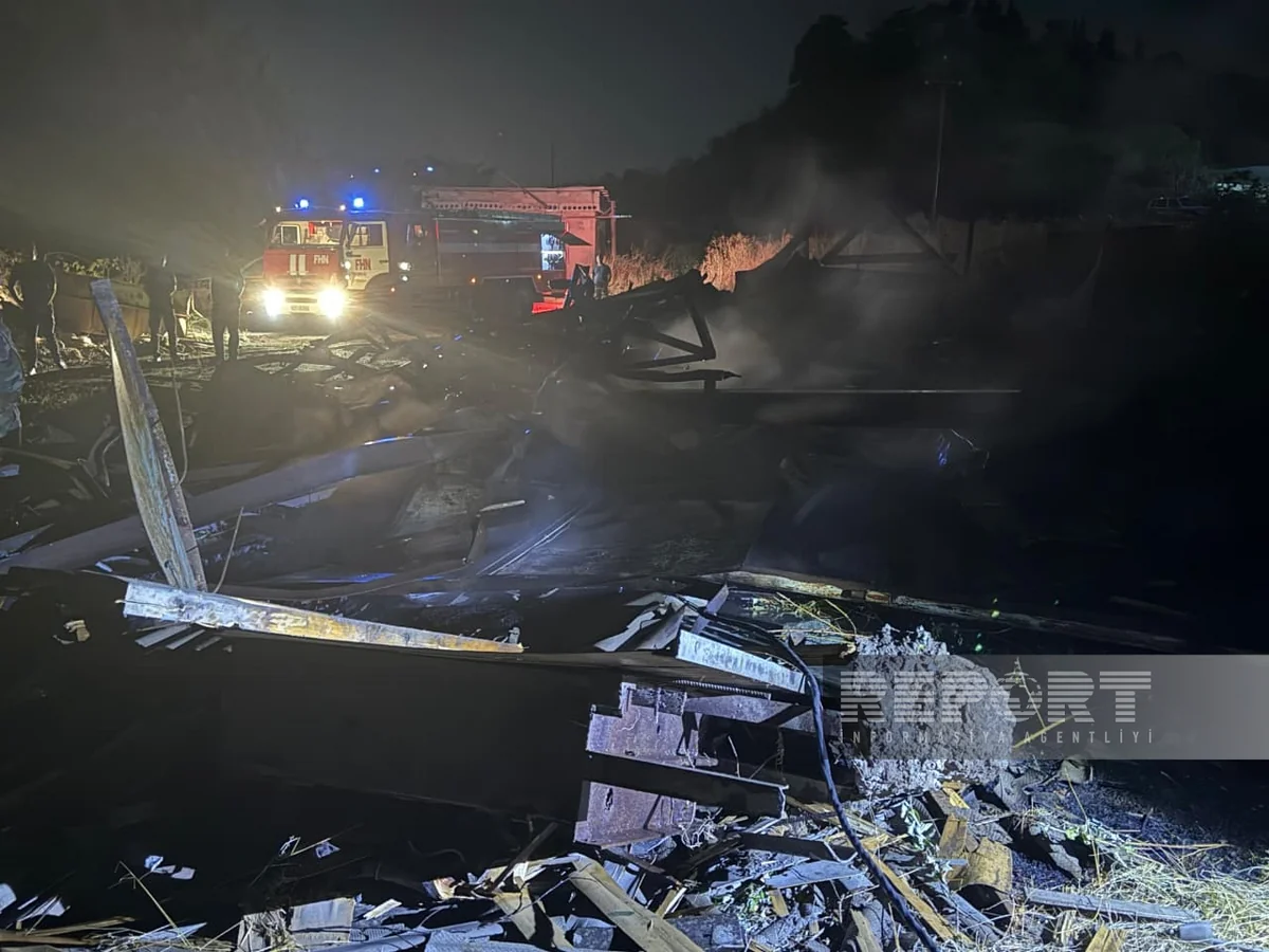 Xocalıda mərmər zavodunda yanğın törədən şəxs saxlanılıb