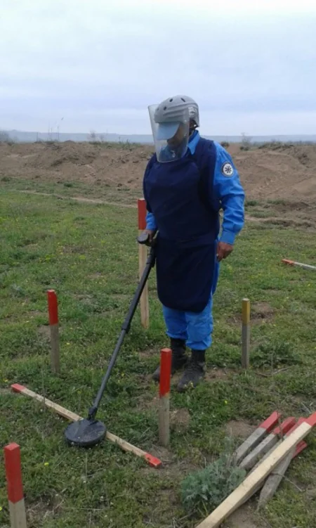 Cocuq Mərcanlıda tank əleyhinə idarə olunmayan “PQ-7VM” raketi aşkar edilib