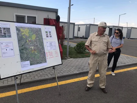“Mine Mark” Fondunun nümayəndələri Ağdamda dağıntılarla tanış olub