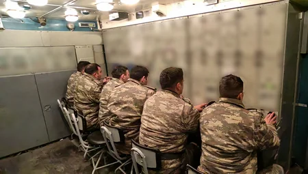 Проводятся занятия с подразделениями ПВО Азербайджана
