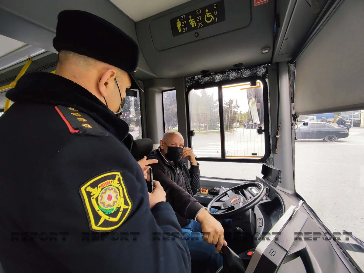 Bakıda avtobus və mağazalarda reyd keçirilib, cərimələnənlər var