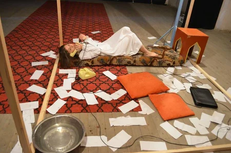 Dərbənd Azərbaycan Dövlət Dram Teatrı mövsümü İnsan səsi tamaşası ilə yekunlaşdıracaq