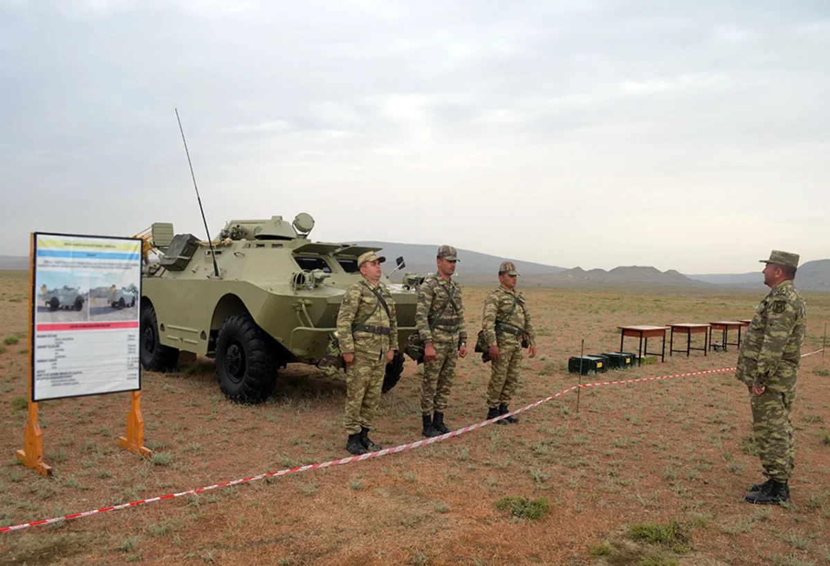 Azerbaijan increasing combat readiness of chemical, bacteriological and radiological defense units 