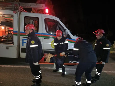 FHN-in Cənub Regional Mərkəzi praktiki gecə təlimi keçirib