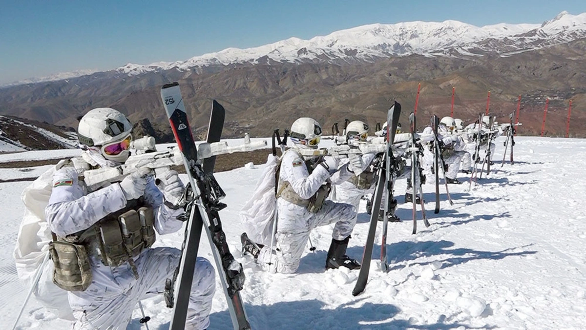 Combined Arms Army of Azerbaijan holds tactical-special exercise on Conducting combat operations in severe cold