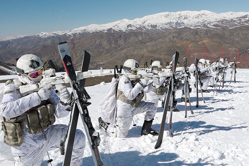 Combined Arms Army of Azerbaijan holds tactical-special exercise on Conducting combat operations in severe cold