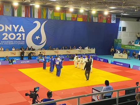 Azərbaycanın qadın cüdo millisi İslamiadadakı çıxışını medalla başa vurub