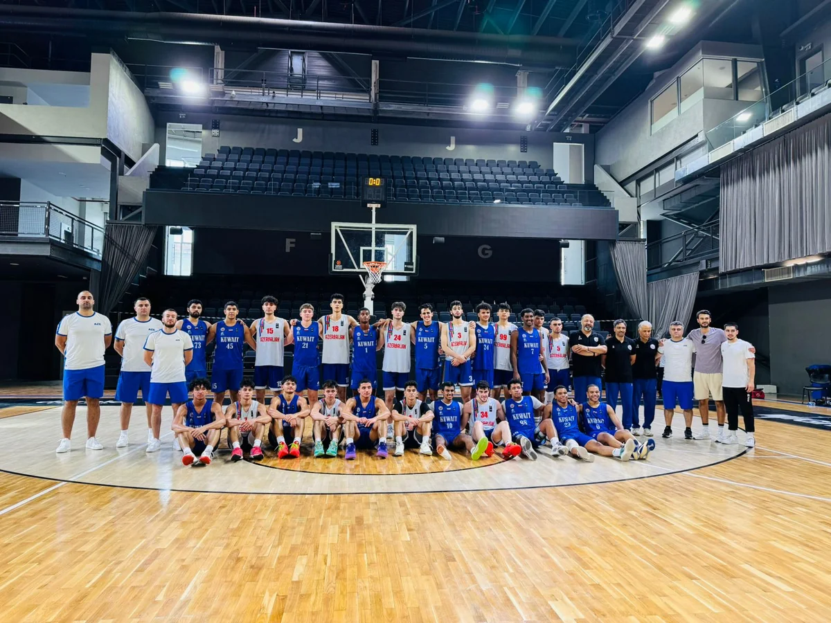 Azərbaycanın U-18 basketbol millisi yoxlama görüşü keçirib