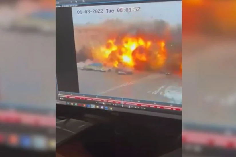 Xarkovun raket atəşinə tutulması zamanı Azərbaycan konsulluğunun binasına ziyan dəyməyib