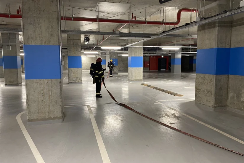 FHN “Port Baku Tower 2” biznes mərkəzində yanğın-taktiki təlim keçirib