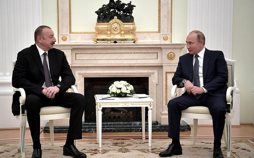 Moskvada Azərbaycan və Rusiya prezidentlərinin görüşü olub - YENİLƏNİB-2