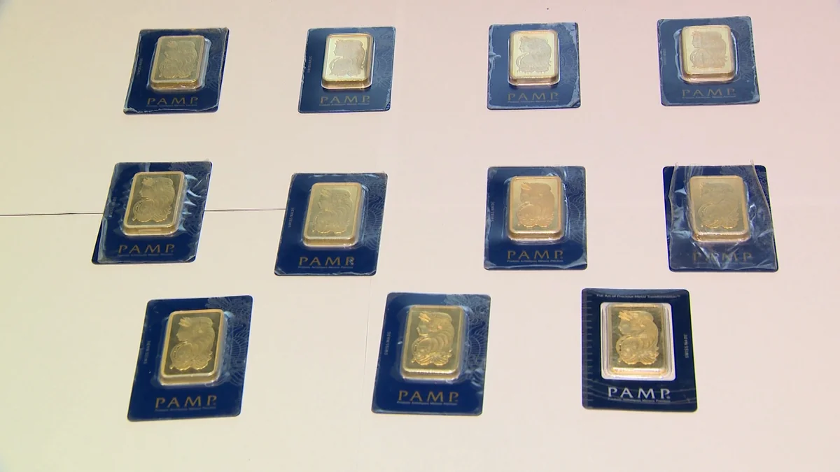 Bakıda evdən 80 min dollarlıq qızıl külçələr oğurlanıb - VİDEO