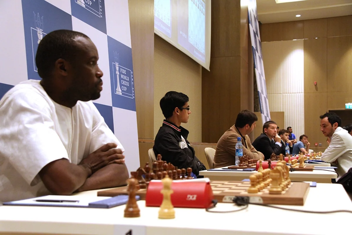 Azərbaycan şahmatçıları Dünya Kuboku-2015ə məğlubiyyətsiz başlayıblar - YENİLƏNİB 2 - FOTOREPORTAJ