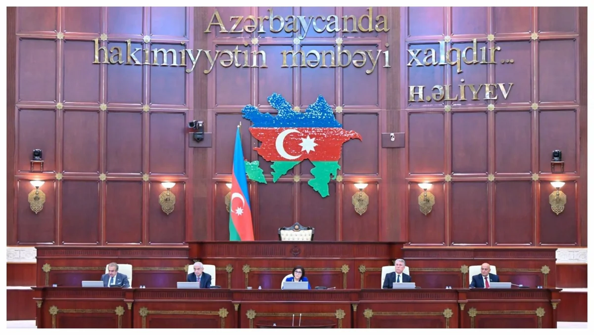 Milli Məclis Zəfər Günü münasibətilə Prezident İlham Əliyevi və birinci xanımı təbrik edib