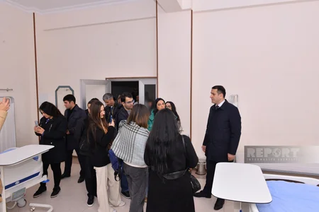 Naxçıvan MR Səhiyyə Nazirliyi jurnalistlər üçün media tur təşkil edib