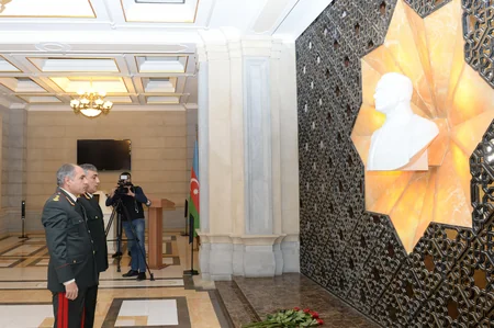 Hərbi Prokurorluqda Heydər Əliyevin xatirəsinə həsr olunan anım mərasimi keçirilib
