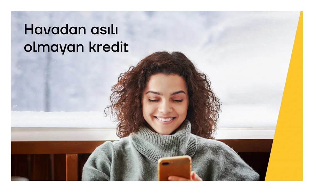 Evdən çıxmadan kredit almağın yolu Yelo Bankda!