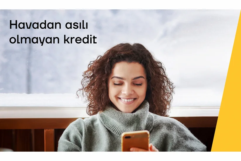 Evdən çıxmadan kredit almağın yolu Yelo Bankda!