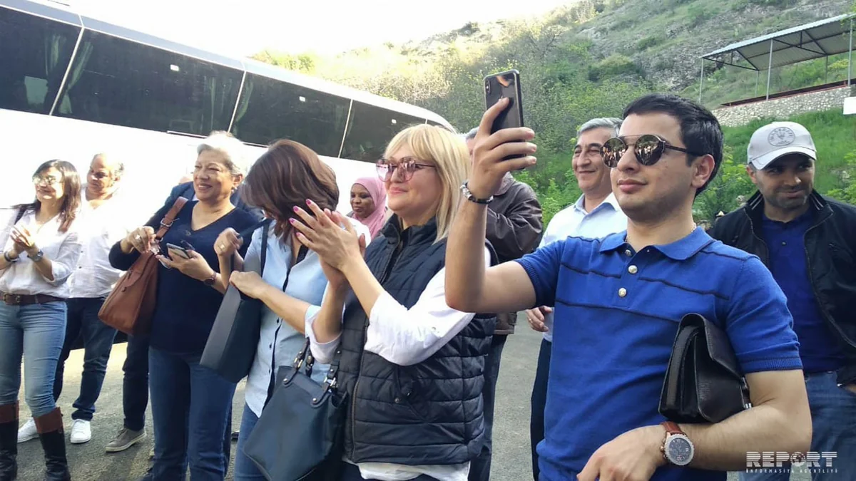 Azərbaycandakı diplomatik nümayəndəliklərin rəhbərləri Qazaxda olublar  - YENİLƏNİB