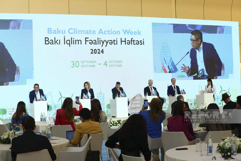 Panel discussion on climate-resilient infrastructure held at Baku Climate Action Week
