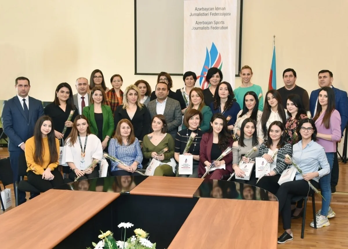 AİJF qadın idman jurnalistlərini mükafatlandırdı